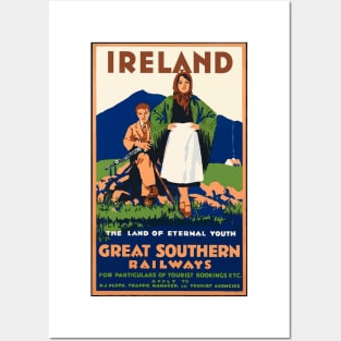 Ireland travel Posters and Art